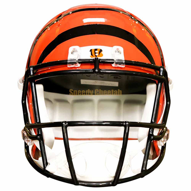 Cincinnati Bengals Riddell Speed Replica Helmet Front View