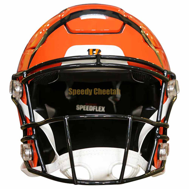 Cincinnati Bengals Riddell SpeedFlex Authentic Helmet Front View