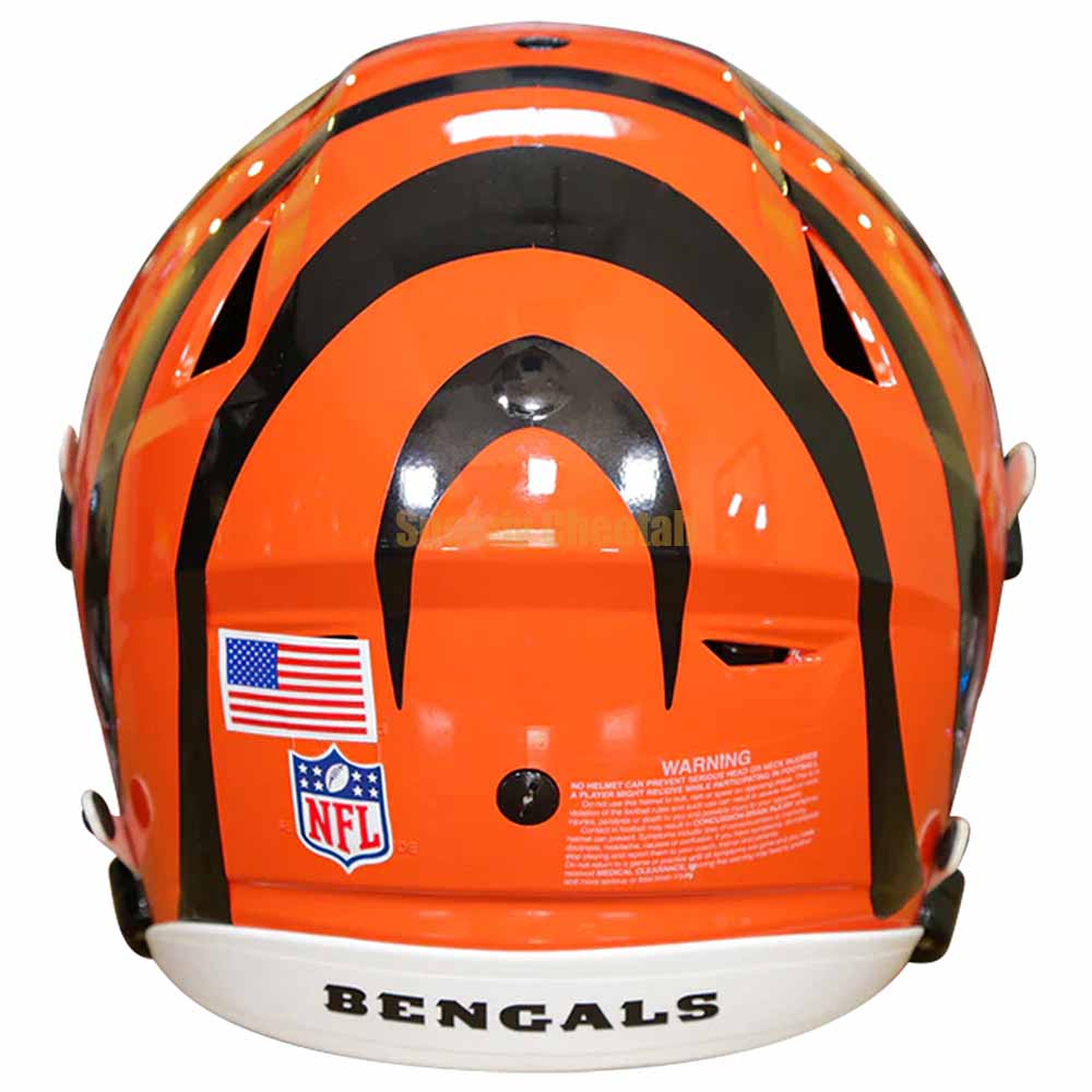 Cincinnati Bengals Helmet Riddell Authentic Full Size SpeedFlex Style