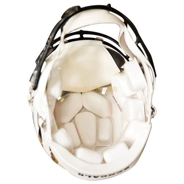 Cincinnati Bengals Riddell Speed Authentic Helmet - White Alternate Inside View