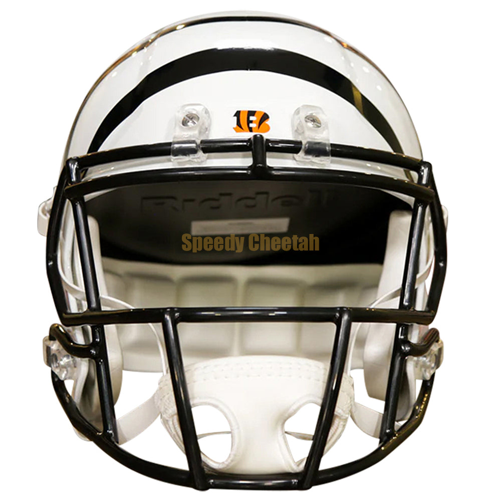 Cincinnati Bengals Riddell Speed Replica Helmet - White Alternate 2022