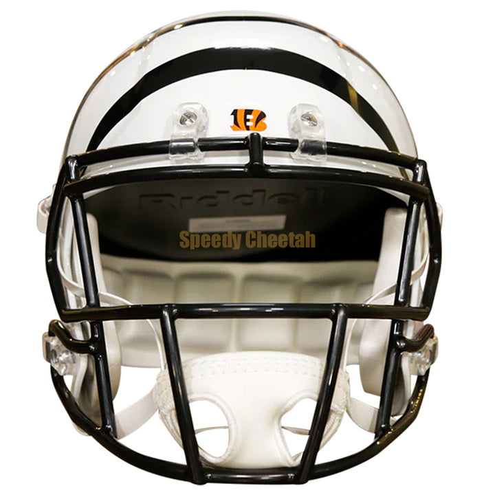 Cincinnati Bengals Riddell Speed Replica Helmet - White Alternate 2022