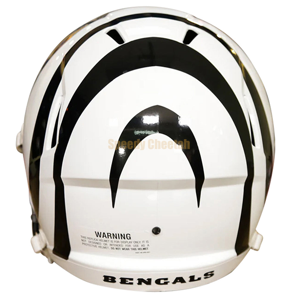 Cincinnati Bengals Riddell Speed Replica Helmet - White Alternate 2022
