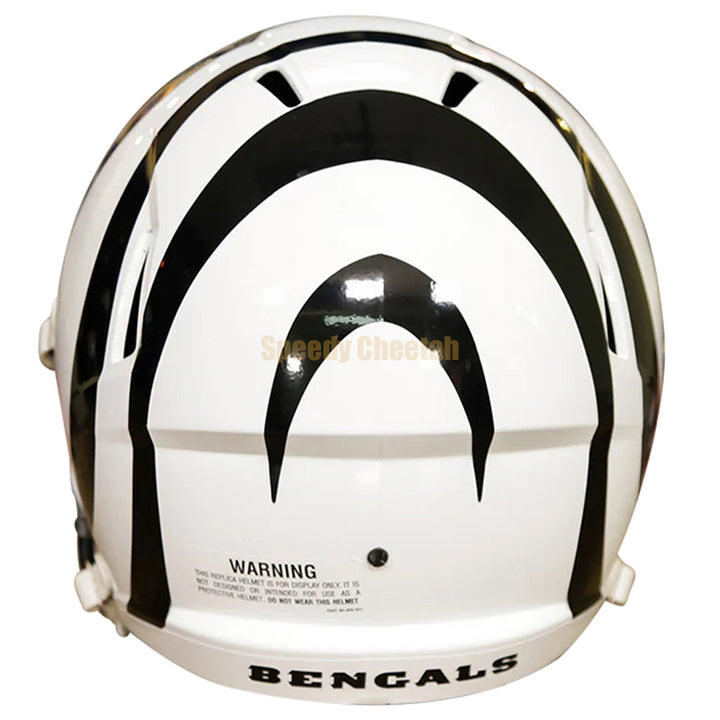 Cincinnati Bengals Riddell Speed Replica Helmet - White Alternate 2022