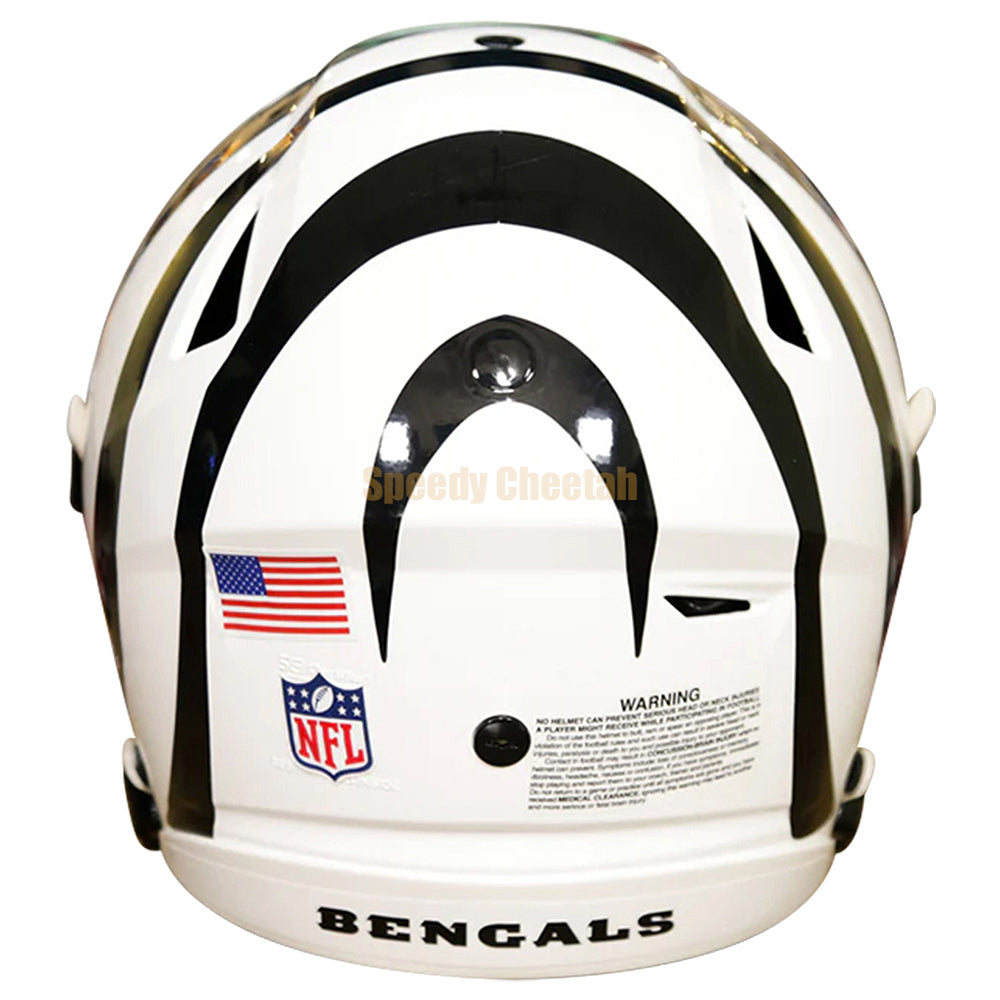 Cincinnati Bengals 2022 ON FIELD Alternate Riddell NFL Authentic SpeedFlex Full Size Helmet