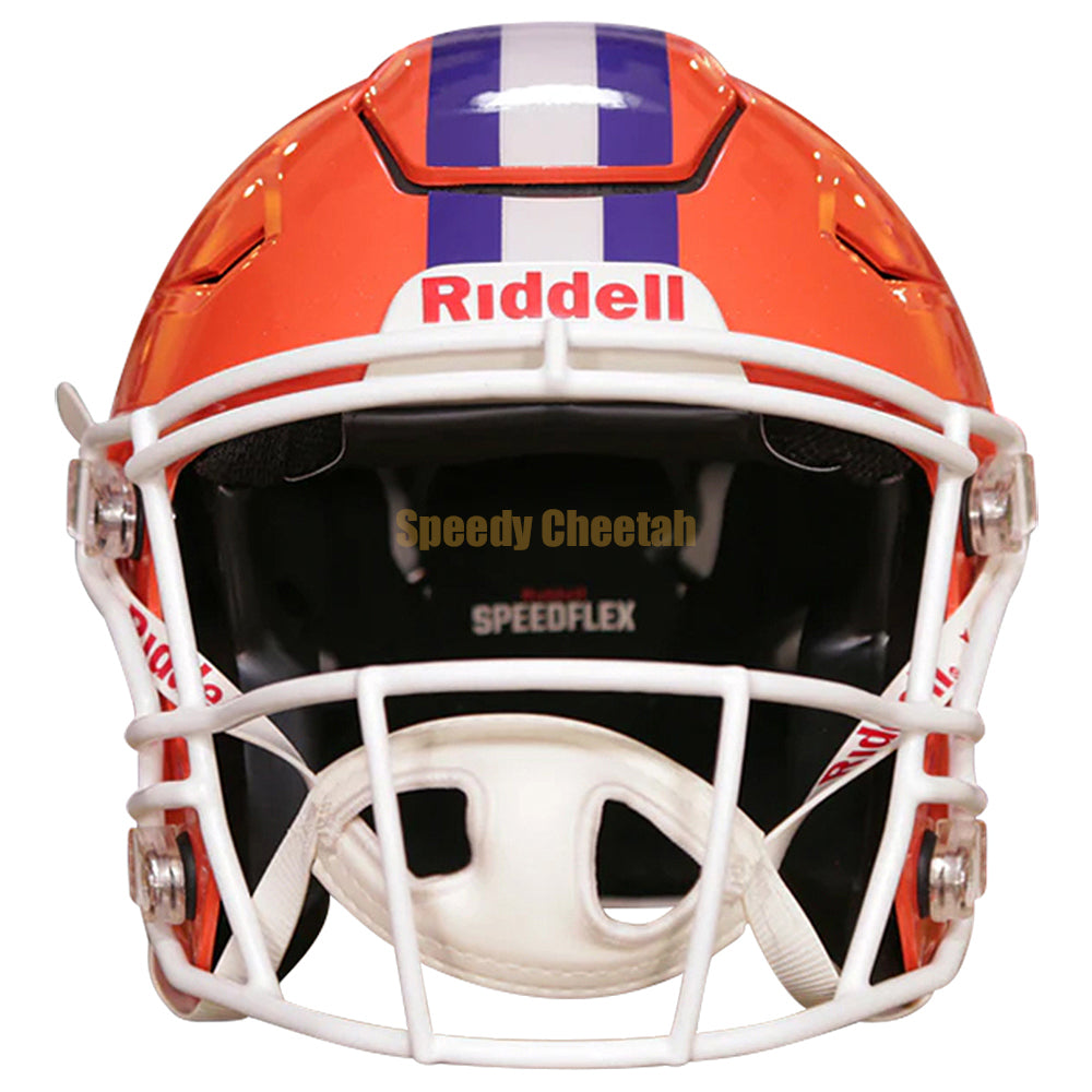 Clemson Tigers Riddell SpeedFlex Authentic Helmet – The Speedy Cheetah