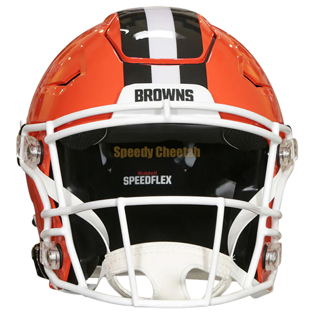 cleveland browns football helmets Cleveland Browns Helmet Riddell Authentic Full Size SpeedFlex Style 2024