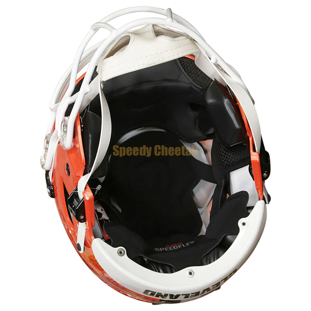 cleveland browns speedflex helmet Cleveland Browns Riddell SpeedFlex Authentic Helmet – The Speedy Cheetah