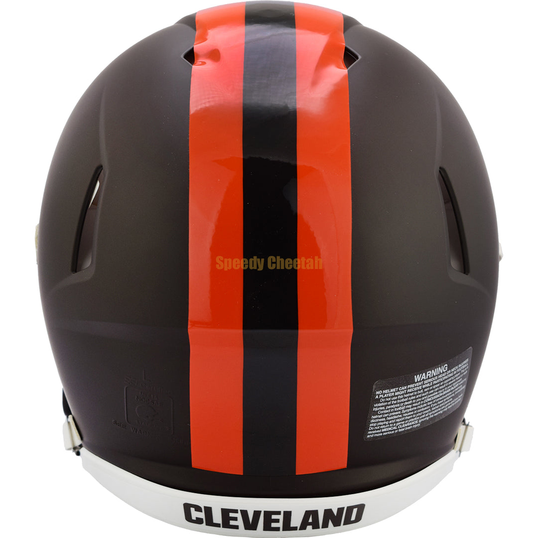 Cleveland Browns Riddell Speed Authentic Helmet - Brown Alternate 2025