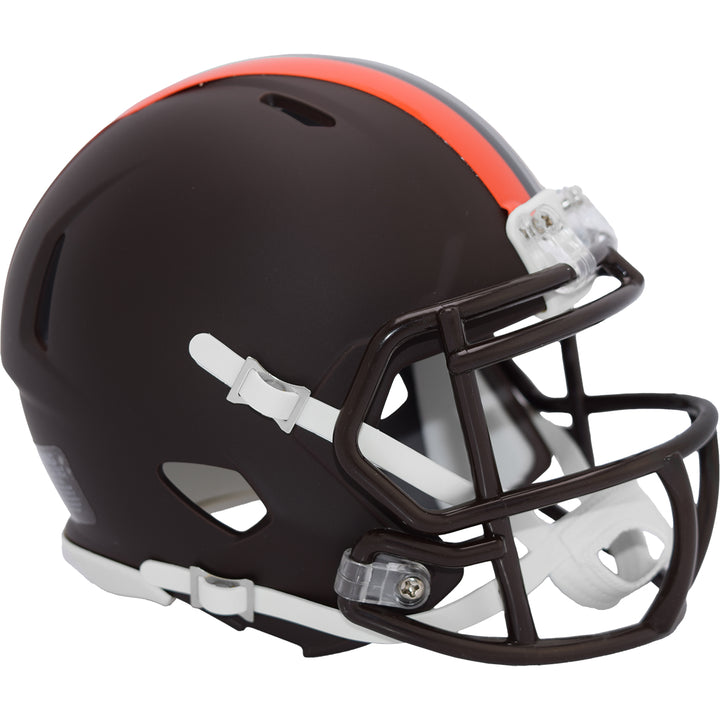 Cleveland Browns Riddell Speed Mini Helmet - Brown Alternate 2025