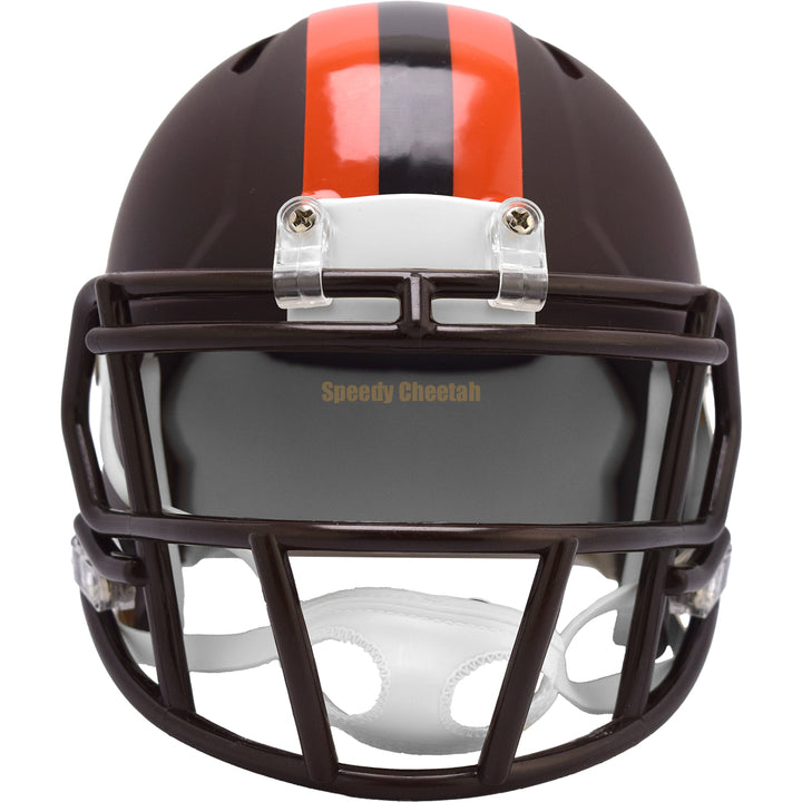 Cleveland Browns Riddell Speed Mini Helmet - Brown Alternate 2025