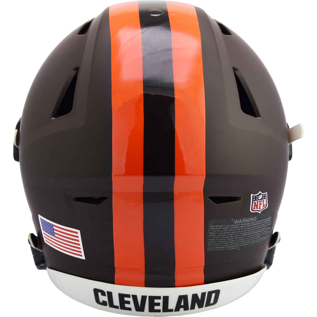 Cleveland Browns Riddell SpeedFlex Authentic Helmet - Brown Alternate 2025