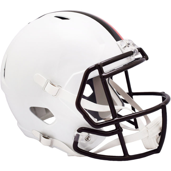 Cleveland Browns Riddell Speed Replica Helmet - White Alternate 2023