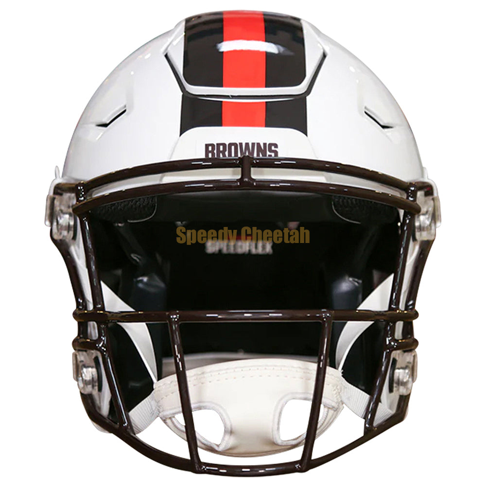 Cleveland Browns Riddell SpeedFlex Authentic Helmet - White Alternate 2023
