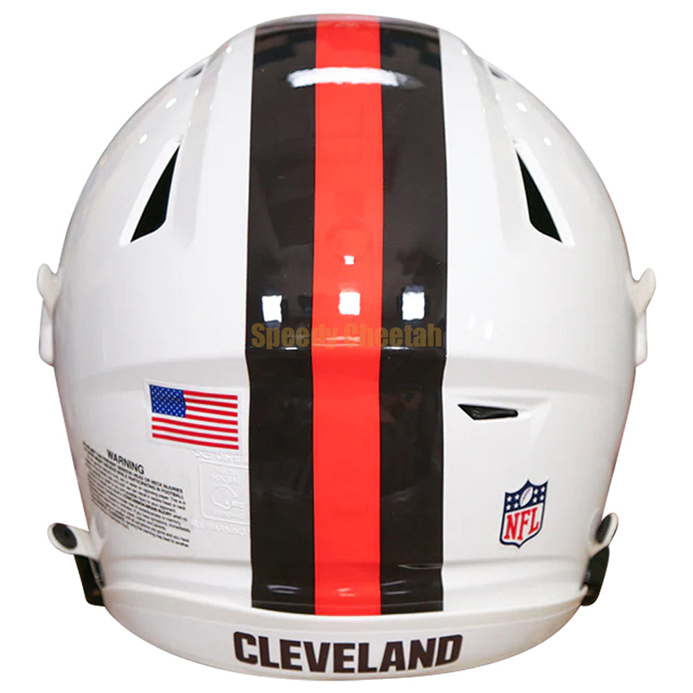 Cleveland Browns Riddell SpeedFlex Authentic Helmet - White Alternate 2023