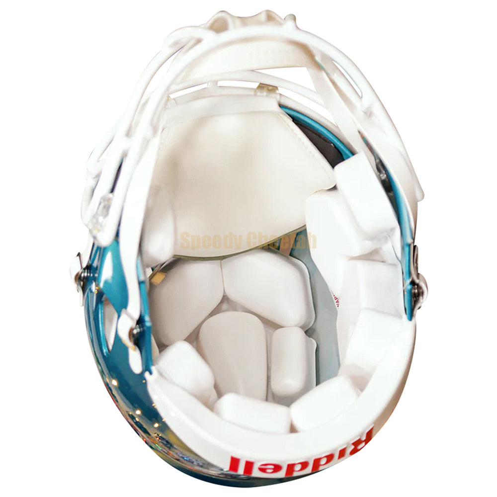 Coastal Carolina Chanticleers Riddell Speed Authentic Helmet – The Speedy Cheetah