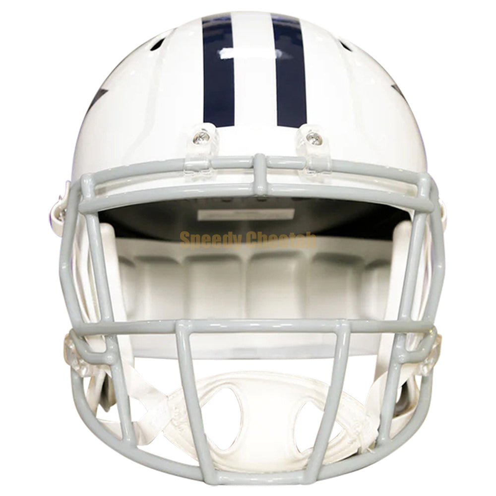 Dallas Cowboys 1963 Speed Throwback Mini Helmet By Riddell - New In Box Collectible Dallas Cowboys 1963 Speed Throwback Mini Helmet By Riddell - New In Box Collectible