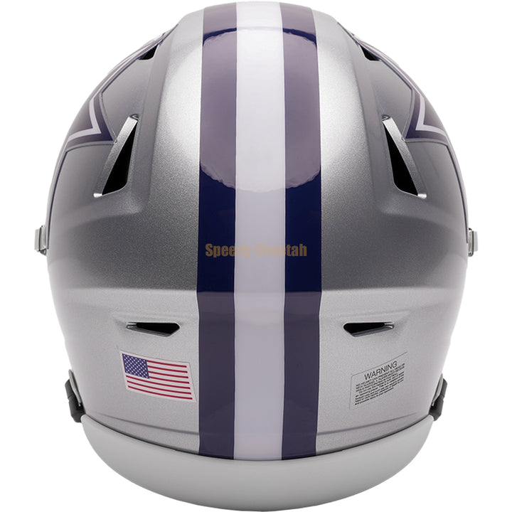 Dallas Cowboys Riddell SpeedFlex Mid-Size MIDI Helmet – The Speedy Cheetah