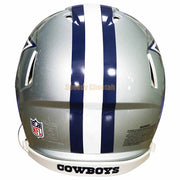 Dallas Cowboys Riddell Speed Authentic Helmet Back View