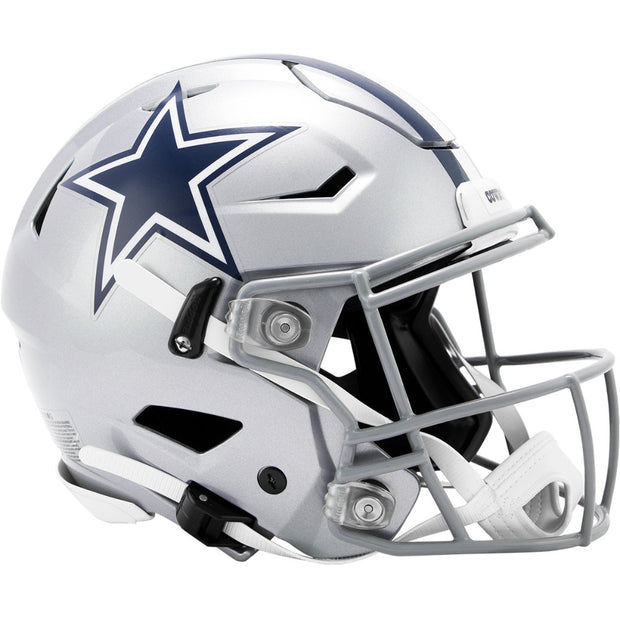 Dallas Cowboys SpeedFlex Authentic Football Helmet Side View 