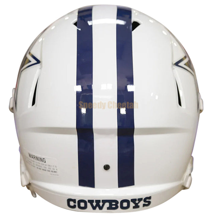 Dallas Cowboys Riddell Speed Replica Helmet - White Alternate 2022