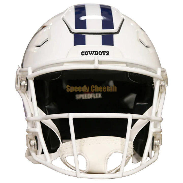 Dallas Cowboys Riddell SpeedFlex Authentic Helmet - White Alternate 2022
