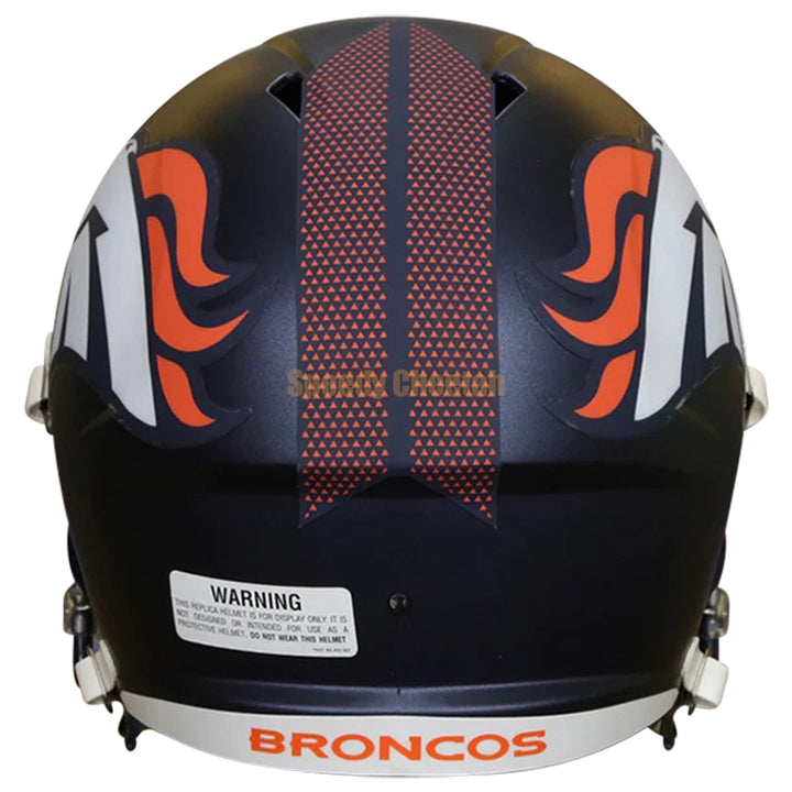 Denver Broncos Riddell Speed Replica Helmet