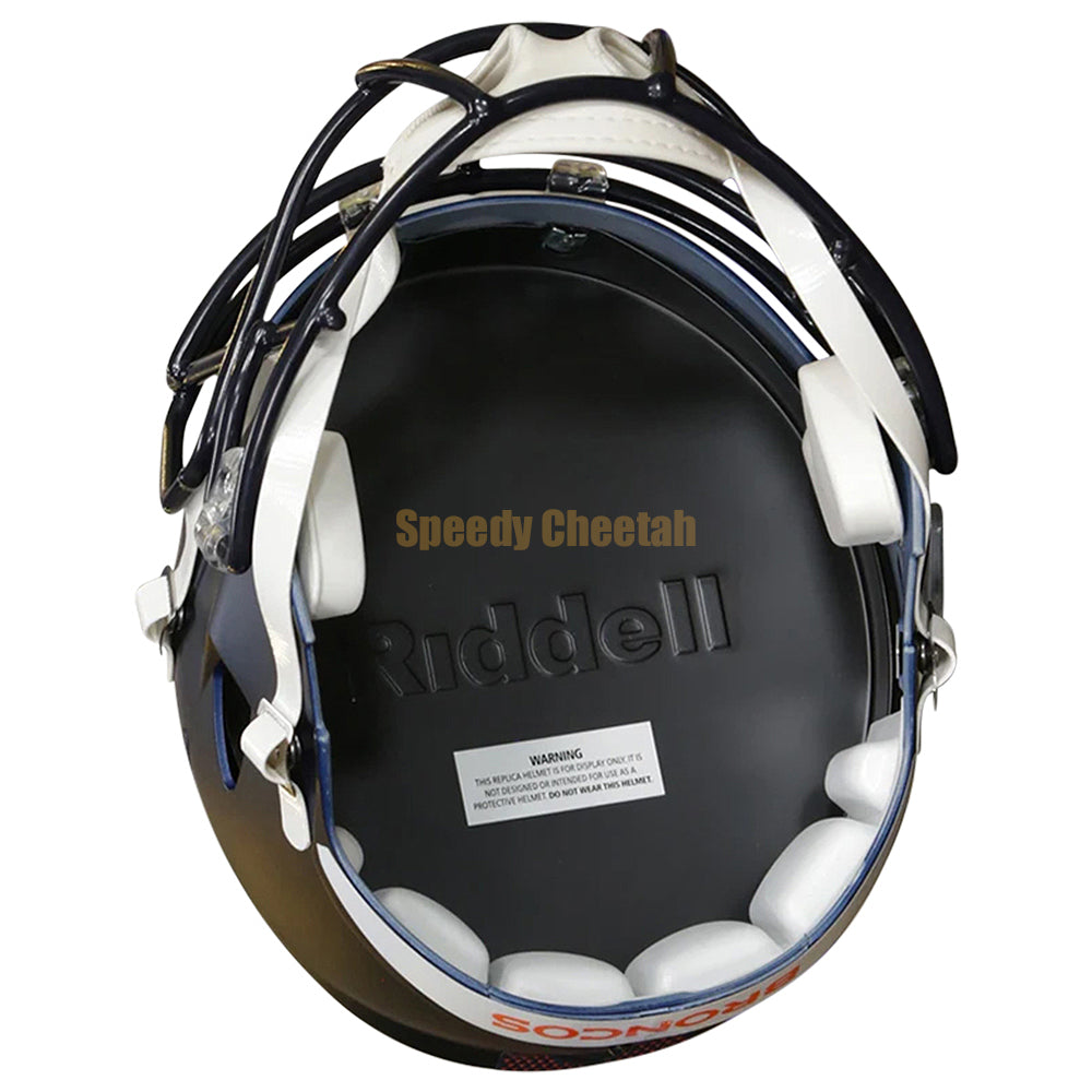 Denver Broncos Riddell Speed Replica Helmet