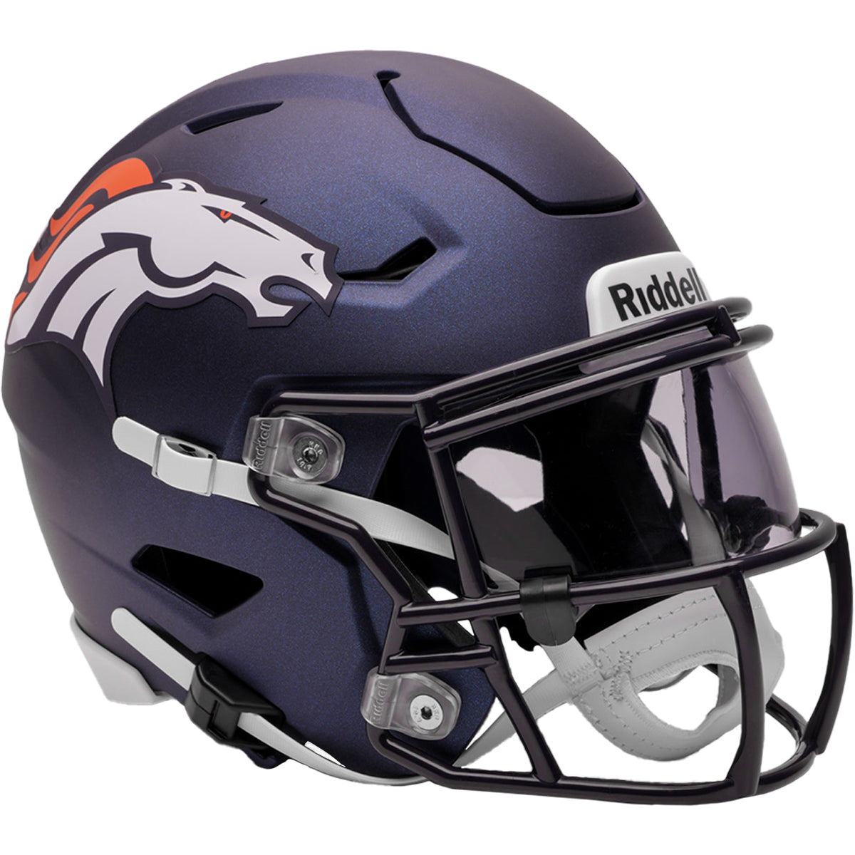 Denver Broncos Riddell SpeedFlex Mid-Size MIDI Helmet – The Speedy Cheetah