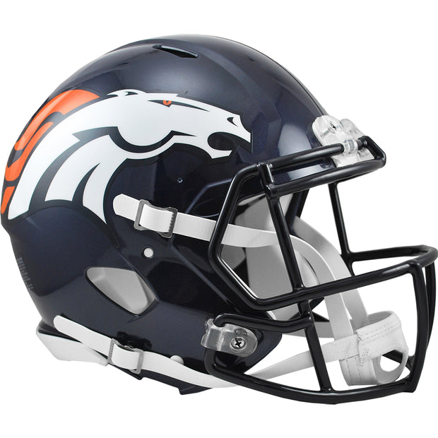 Denver Broncos Riddell Speed Authentic Helmet Main View