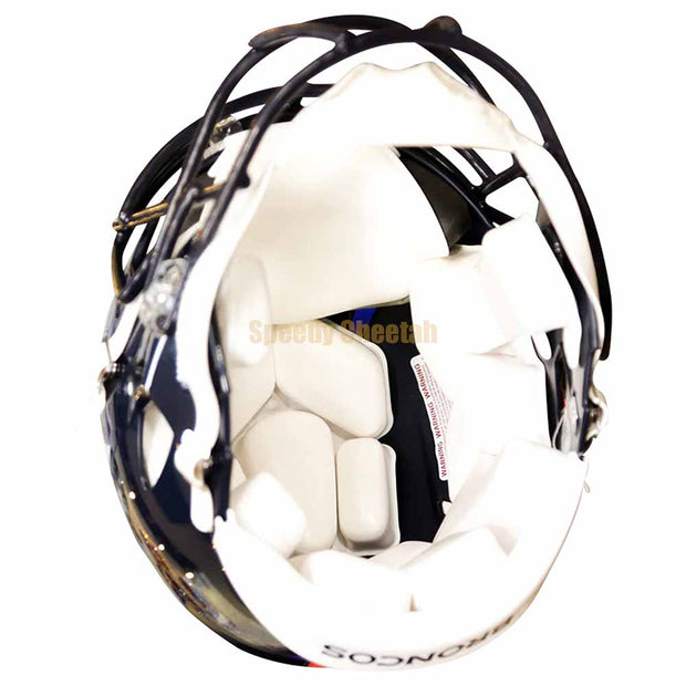 Denver Broncos Riddell Speed Authentic Helmet Inside View