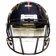 Denver Broncos Riddell Speed Replica Helmet Front View