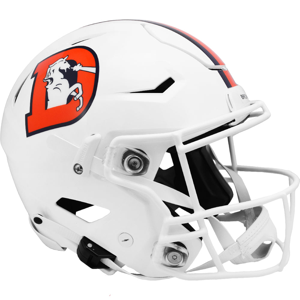 Denver Broncos Riddell SpeedFlex Authentic Helmet - White Alternate 20 ...