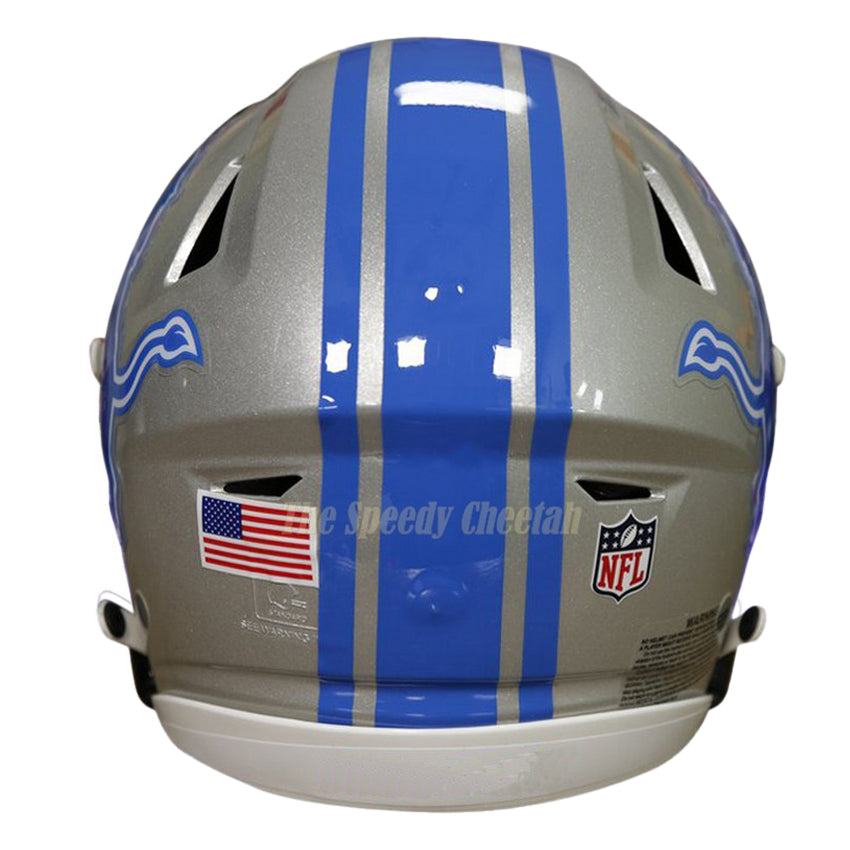 Detroit Lions Riddell SpeedFlex Authentic Helmet Detroit Lions Riddell SpeedFlex Authentic Helmet