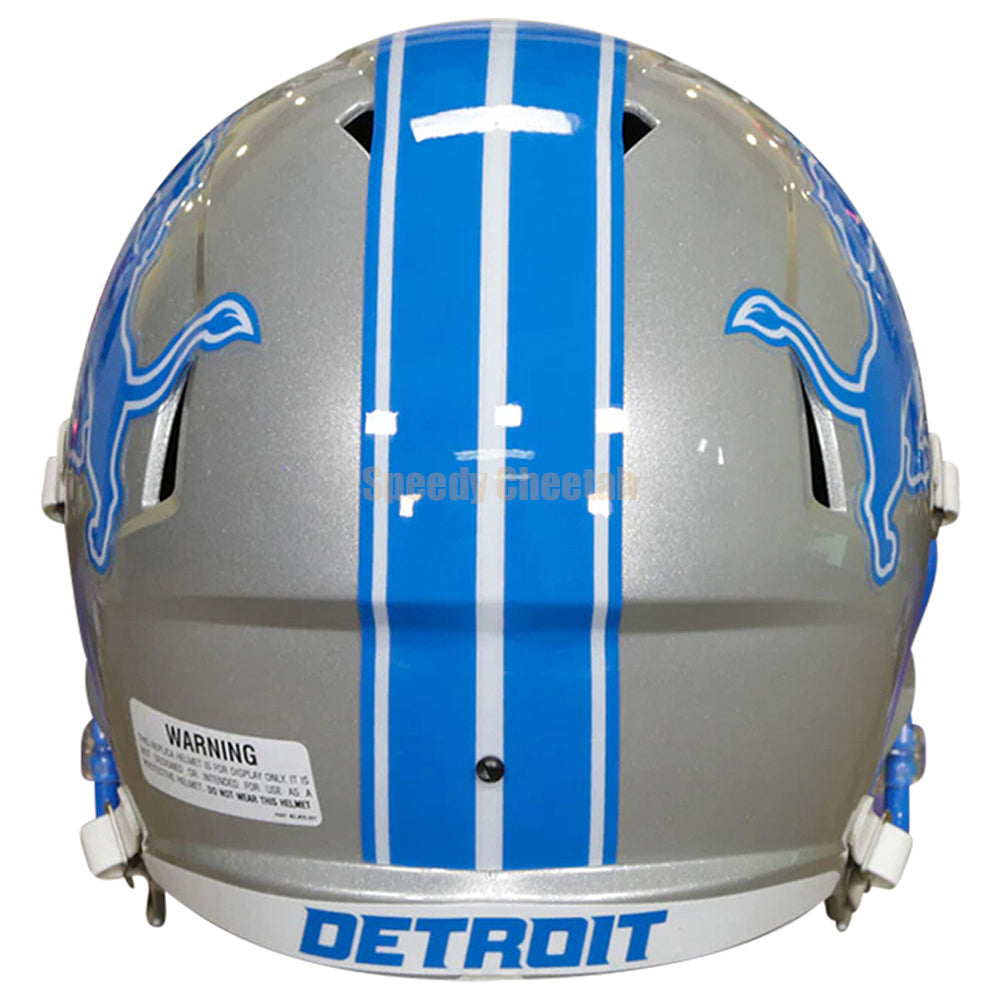 Detroit Lions Full Size Speed Replica Football Helmet - 2024 On-Field Alternate Design, Riddell
