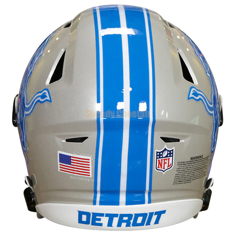 Detroit Lions Riddell SpeedFlex Authentic Helmet – The Speedy Cheetah Detroit Lions Riddell SpeedFlex Authentic Helmet – The Speedy Cheetah