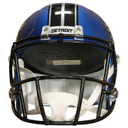 Detroit Lions Riddell Speed Replica Helmet - Blue Alternate 2024