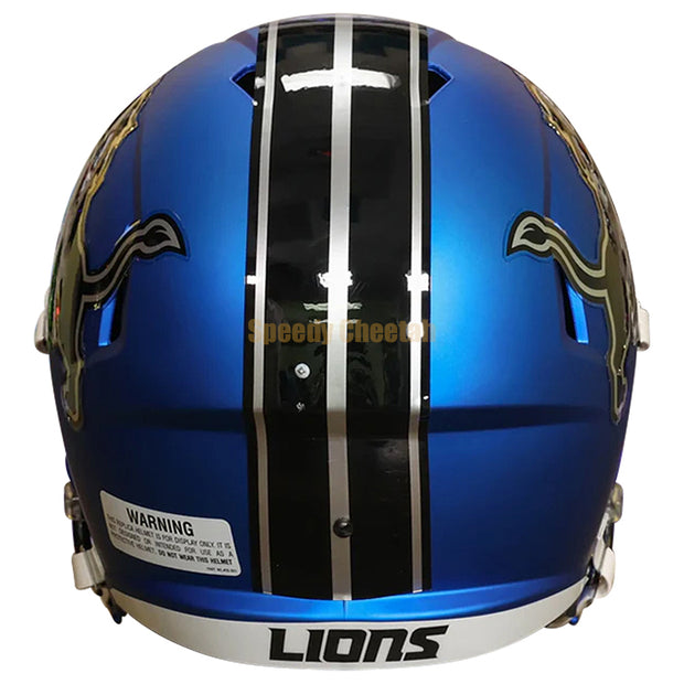 Detroit Lions Riddell Speed Replica Helmet - Blue Alternate 2024