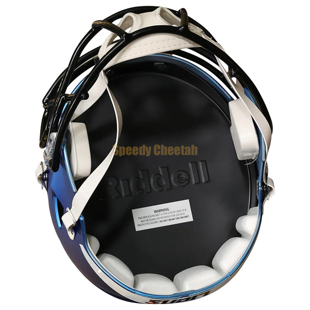 Detroit Lions Riddell Speed Replica Helmet - Blue Alternate 2024