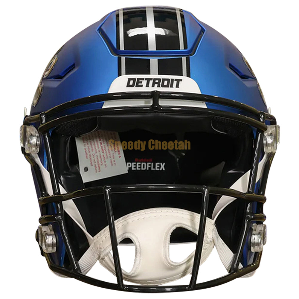 Detroit Lions Riddell SpeedFlex Authentic Helmet - Blue Alternate 2024