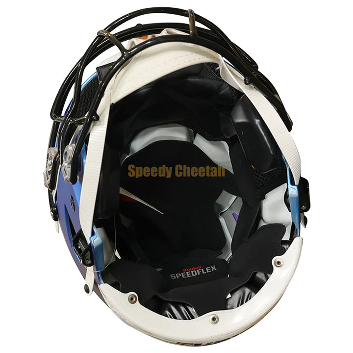 Detroit Lions Riddell SpeedFlex Authentic Helmet - Blue Alternate 2024