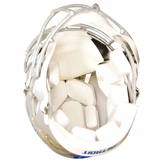 Detroit Lions Riddell Speed Authentic Helmet Inside View
