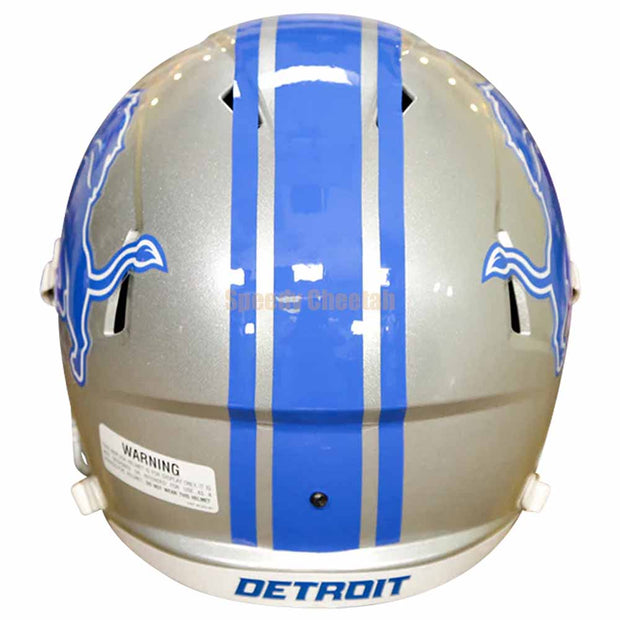 Detroit Lions Riddell Speed Replica Helmet Side View