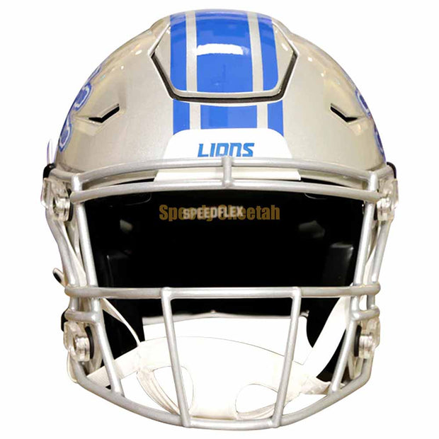 Detroit Lions Riddell SpeedFlex Authentic Helmet Front View