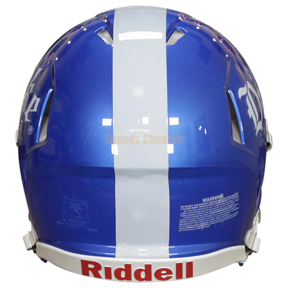 duke blue devils football helmet blue Revolution SPEED Mini collecting autographs Football to Partner with Morgan's