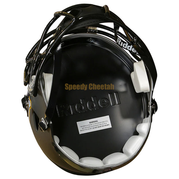 ECU Pirates Riddell Speed Replica Helmet - Black