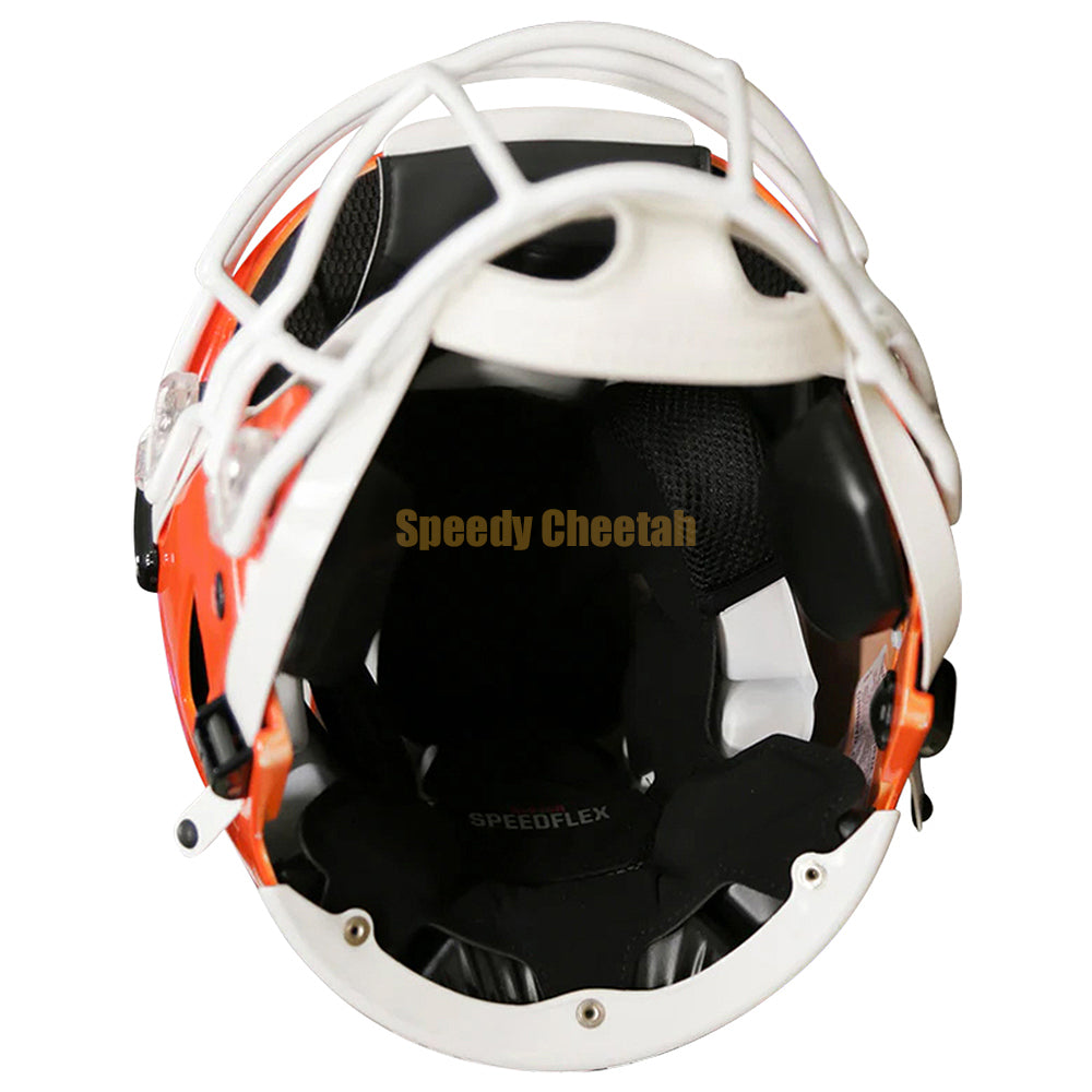 aggressive football helmet gator visor Vandegrift (TX) High School Mini Florida Gators SpeedFlex Mid Florida Gators Riddell NCAA Riddell