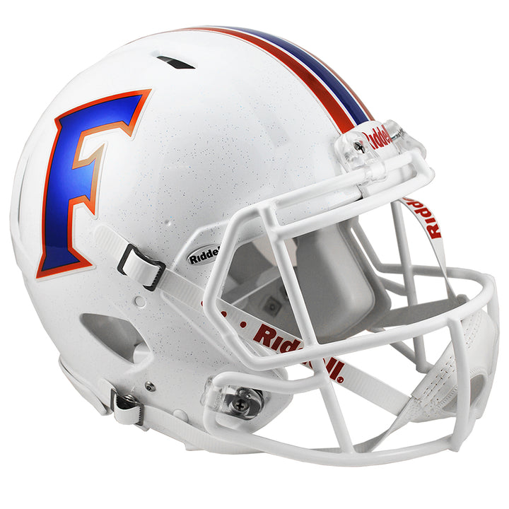 Florida Gators Riddell Speed Authentic Helmet - Chrome Decal White