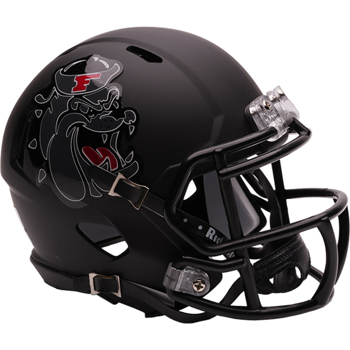 Fresno State Bulldogs Riddell Speed Mini Helmet - Black Bulldog