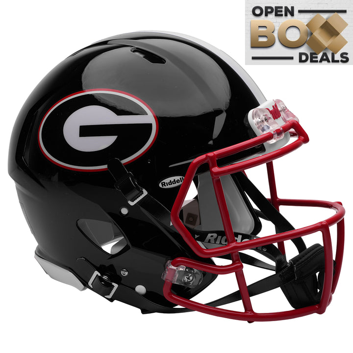 Georgia Bulldogs Riddell Speed Authentic Helmet - Black - OPEN BOX